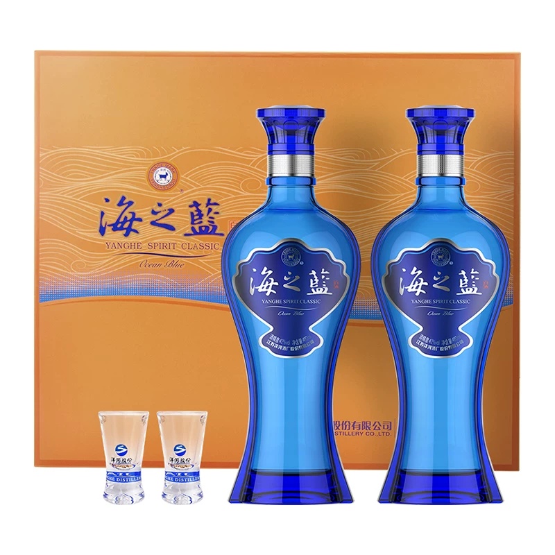洋河海之蓝42度礼盒装绵柔型浓香白酒 206元 - 聚合线报 洋河海之蓝42度礼盒装绵柔型浓香白酒 206元 - 聚合线报